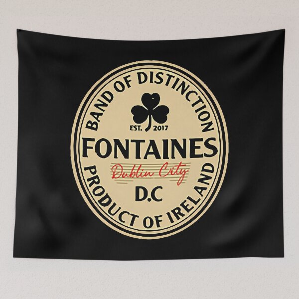 Item preview, Retro Logo Decal Fontaines Band Of Distinction designed and sold by BrendenDicken.