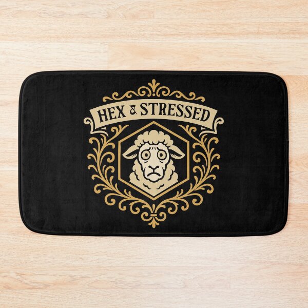 Item preview, Hex and Stressed Funny Family Game Night designed and sold by pixeptional.