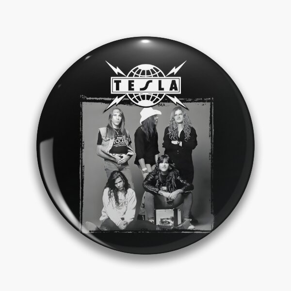 Item preview, Tesla – Vintage Black & White Band Portrait designed and sold by seidelvericse.