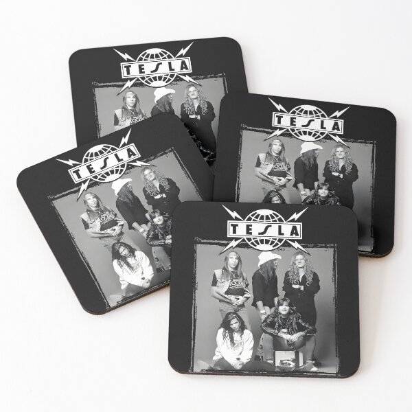 Item preview, Tesla – Vintage Black & White Band Portrait designed and sold by seidelvericse.