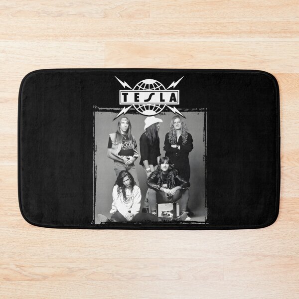 Item preview, Tesla – Vintage Black & White Band Portrait designed and sold by seidelvericse.