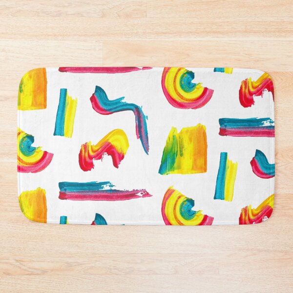 Item preview, Rainbow Paint Swipes designed and sold by toowoosh.