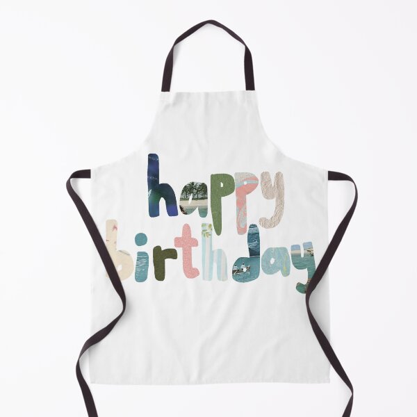Item preview, Happy Birthday Collage Message designed and sold by toowoosh.