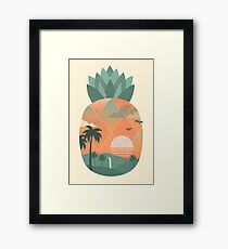 Tropical Gold Framed Print