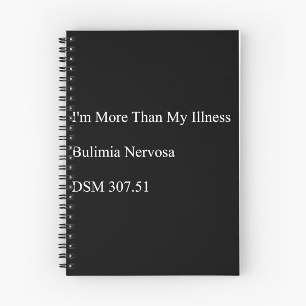 Item preview, I'm More Than My Illness Bulimia Nervosa - Black designed and sold by Hmmmm,yep.