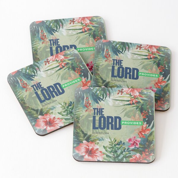 Item preview, The Lord Provides – Vibrant Watercolor Botanical Christian Inspirational Design designed and sold by Ausra789.