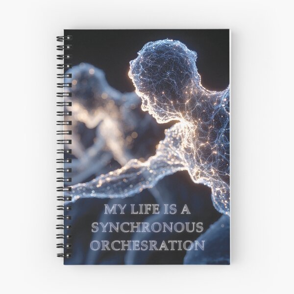Item preview, "My Life Is A Synchronous Orchestration" | Hour of Power Series Poster 3 designed and sold by FreqEncodedArt.