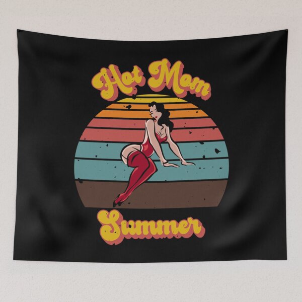Item preview, Hot Mom Summer - Vintage Funny Mom designed and sold by HelenSchwab.
