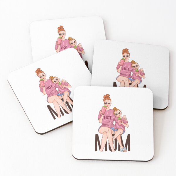 Item preview, Hot mom summer quote designed and sold by HelenSchwab.