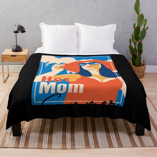 Item preview, Hot Mom Summer, funny Neon Summer Beach Designs about Mom Summer for gift designed and sold by HelenSchwab.