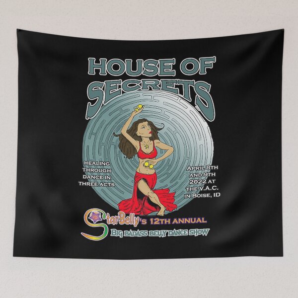 Item preview, House of Secrets, Bid Bad Ass Belly Dance Show designed and sold by HelenSchwab.