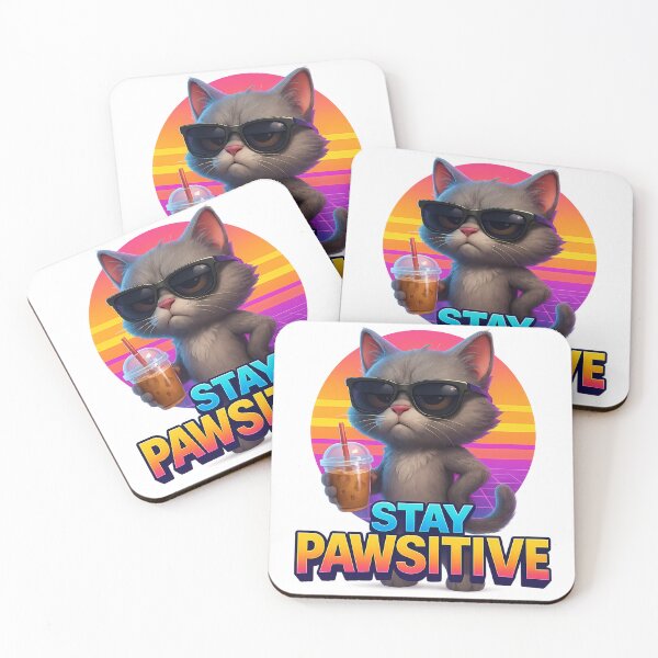 Item preview, STAY PAWSITIVE designed and sold by Canvations.