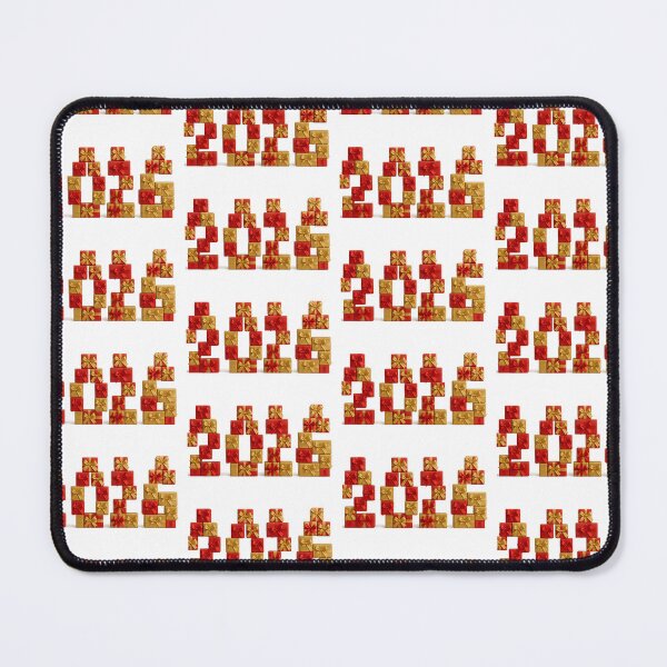 Item preview, New year 2026 concept made with stacked gift boxes, isolated on transparent background, AI generated designed and sold by dvoevnore.