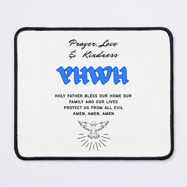 Item preview, Prayer, Love. Kindness, YHWH, Prayer, Home Blessing  designed and sold by AASparksDesigns.