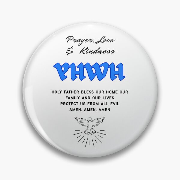 Item preview, Prayer, Love. Kindness, YHWH, Prayer, Home Blessing  designed and sold by AASparksDesigns.