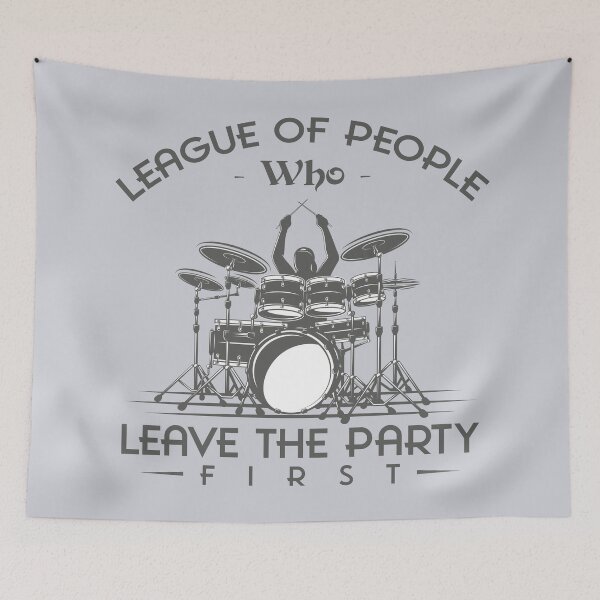 Item preview, League of People Who Leave the Party First designed and sold by Milena R..