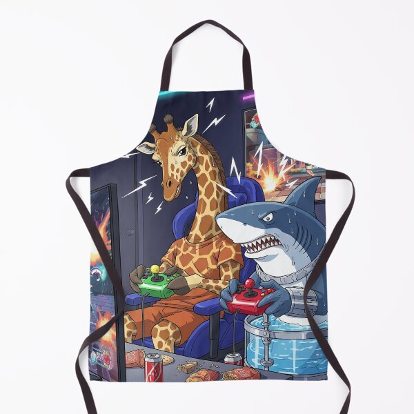 Item preview, Game TIME shark Vs Giraffe designed and sold by DigitaLanz Art.