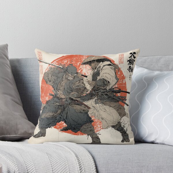 Item preview, Two Samurai Battle designed and sold by GrinGalore.