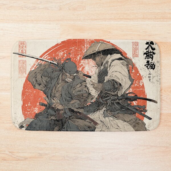 Item preview, Two Samurai Battle designed and sold by GrinGalore.