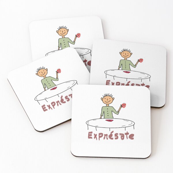 Item preview, Express Yourself - "Exprésate" - Coffee & Communication T-shirt designed and sold by Popstudio85.
