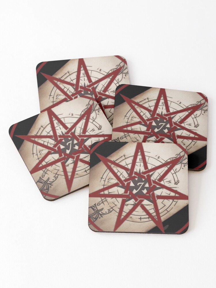 Thumbnail 1 of 5, Coasters (Set of 4), Faery Star designed and sold by RicCumba.