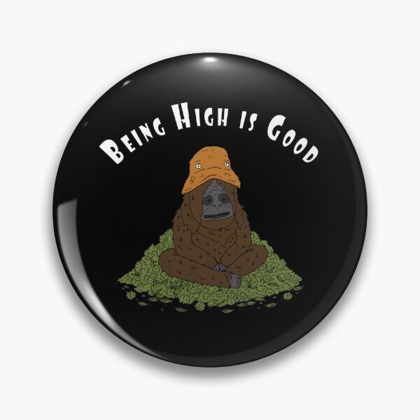 Item preview, Sassy The Sasquatch Funny Big foot Says Being High is Good :  Stoner Weed cartoon designed and sold by FEBRICAST.