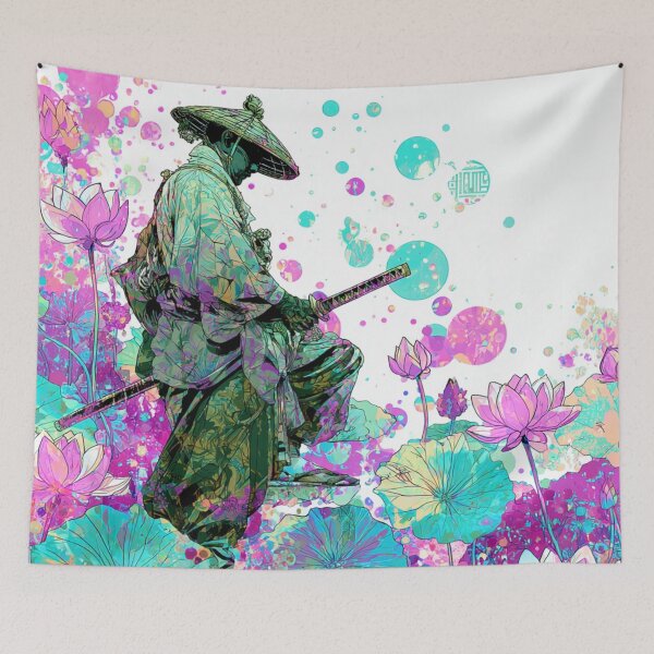 Item preview, Peaceful Samurai With Katana designed and sold by GrinGalore.