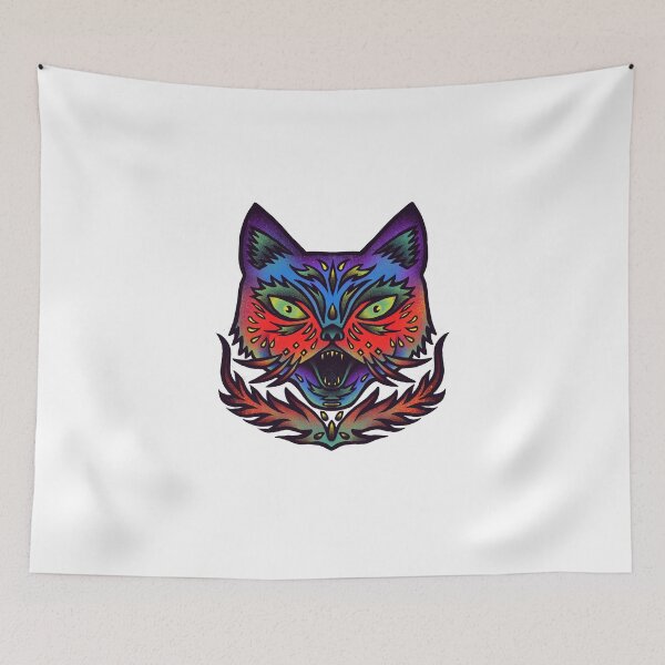 Item preview, Fierce cat designed and sold by barmalisiRTB.
