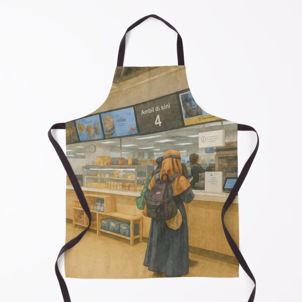 Item preview, Shopping with a Calm Girl at IKEA Watercolor Art by AVTR designed and sold by Henry Lopez.