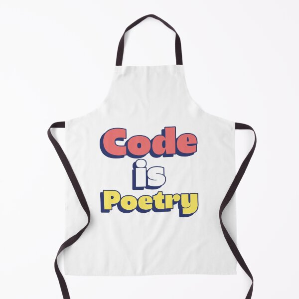 Item preview, Code Is Poetry – Minimalist Programmer Design for Developers and Tech Enthusiasts designed and sold by Ani-24.