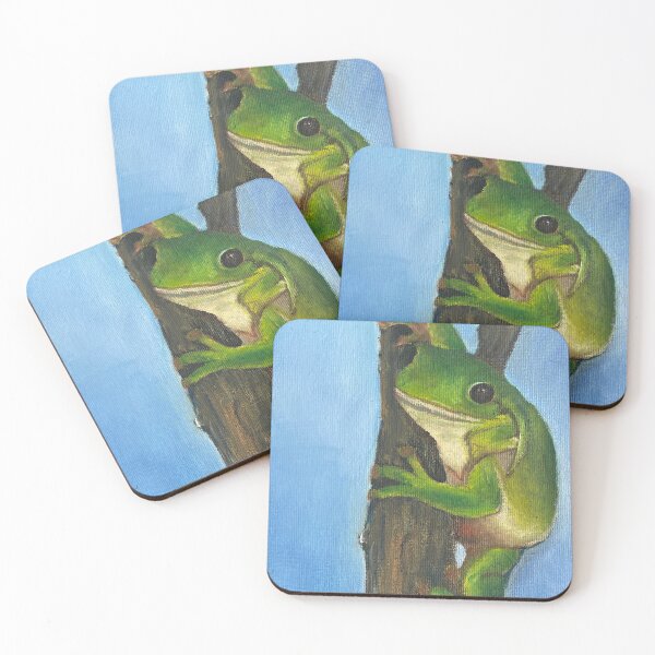 Item preview, Townsville green frog designed and sold by Coralieart.