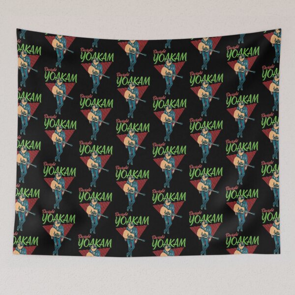 Item preview, Dwight Yoakam Vintage 1986   Honky Tonkin Original Fan Design Artwork  designed and sold by CariLinnDesigns.