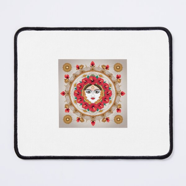 Item preview, Maa Durga Divine Eyes Mandala Design designed and sold by 1TruthMatrix.