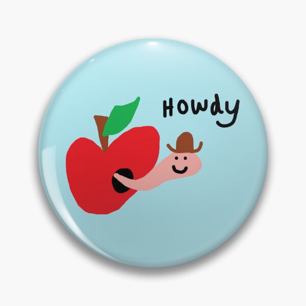 Item preview, The Cowboy Worm Emerges From The Apple designed and sold by toowoosh.
