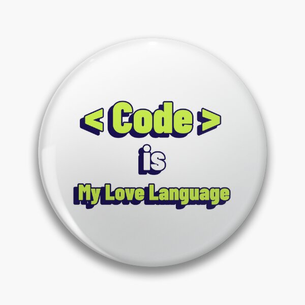 Item preview, Code Is My Love Language – Funny Programmer & Developer Design designed and sold by Ani-24.
