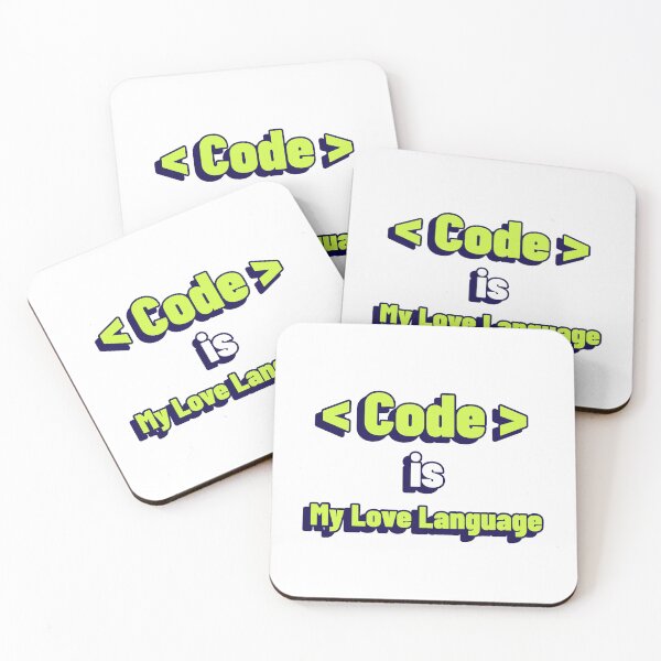 Item preview, Code Is My Love Language – Funny Programmer & Developer Design designed and sold by Ani-24.