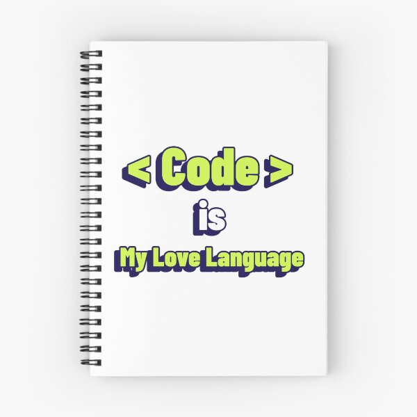 Item preview, Code Is My Love Language – Funny Programmer & Developer Design designed and sold by Ani-24.