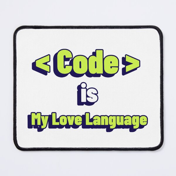 Item preview, Code Is My Love Language – Funny Programmer & Developer Design designed and sold by Ani-24.
