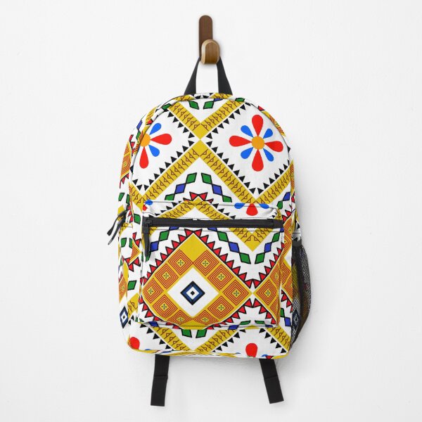 Item preview, Colorful Tribal Geometric Pattern  Ethnic Textile Design  Traditional Fabric Art designed and sold by FABRIC_ARTS.