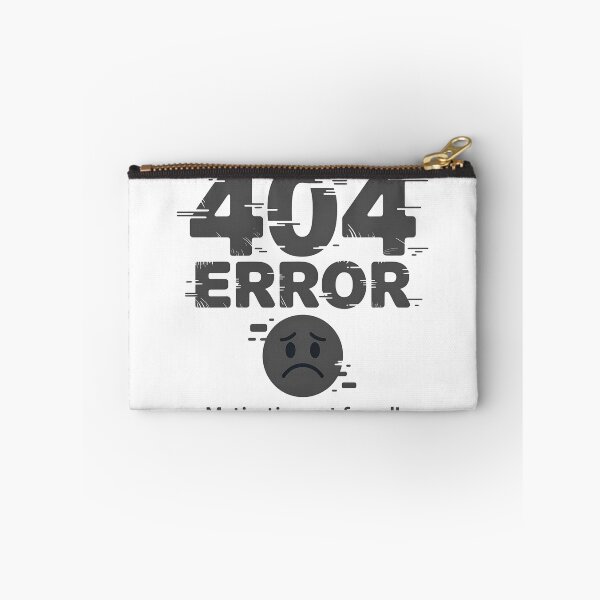 Item preview, 404 Error Motivation Not Found – Funny Relatable Quote designed and sold by Haji  Kamora.
