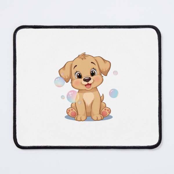 Item preview, Cute Puppy and Bubbles designed and sold by BGHoneyPrints.