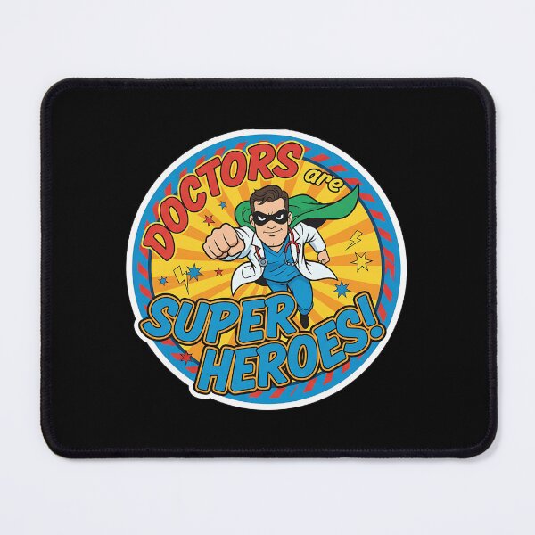 Item preview, Doctors Are Superheroes Sticker - Celebrate Healthcare Heroes designed and sold by FestivityFinds.
