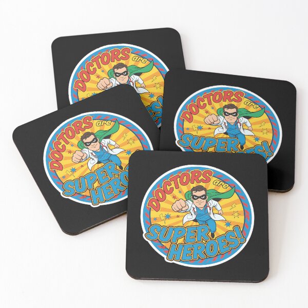 Item preview, Doctors Are Superheroes Sticker - Celebrate Healthcare Heroes designed and sold by FestivityFinds.