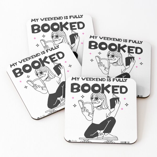 Item preview, My Weekend is Fully Booked – Funny Book Teacher Shirt designed and sold by FIRGO Designs.