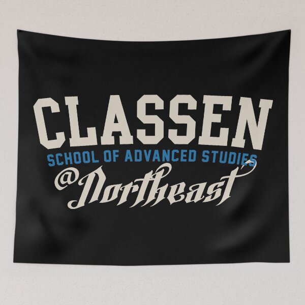 Item preview, Classen Calligraphy - White on Dark designed and sold by CSASMerch.