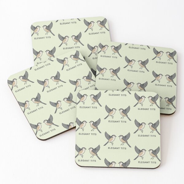 Item preview, Elegant Tits - Pardaliparus elegans designed and sold by Animal Magnetism.