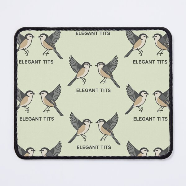 Item preview, Elegant Tits - Pardaliparus elegans designed and sold by Animal Magnetism.