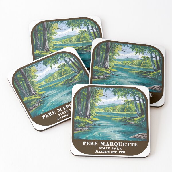 Item preview, Vintage Pere Marquette State Park (Illinois State Park) designed and sold by RabbitK.