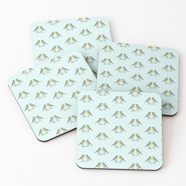 Item preview, Great Tits - Parus major designed and sold by Animal Magnetism.