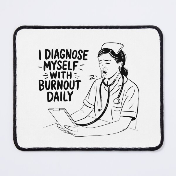 Item preview, Student Nurse Burnout Funny T-Shirt | Nurse Life designed and sold by CuteDesignables.